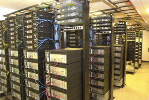 Beowulf supercomputer cluster at the American Museum of Natural History